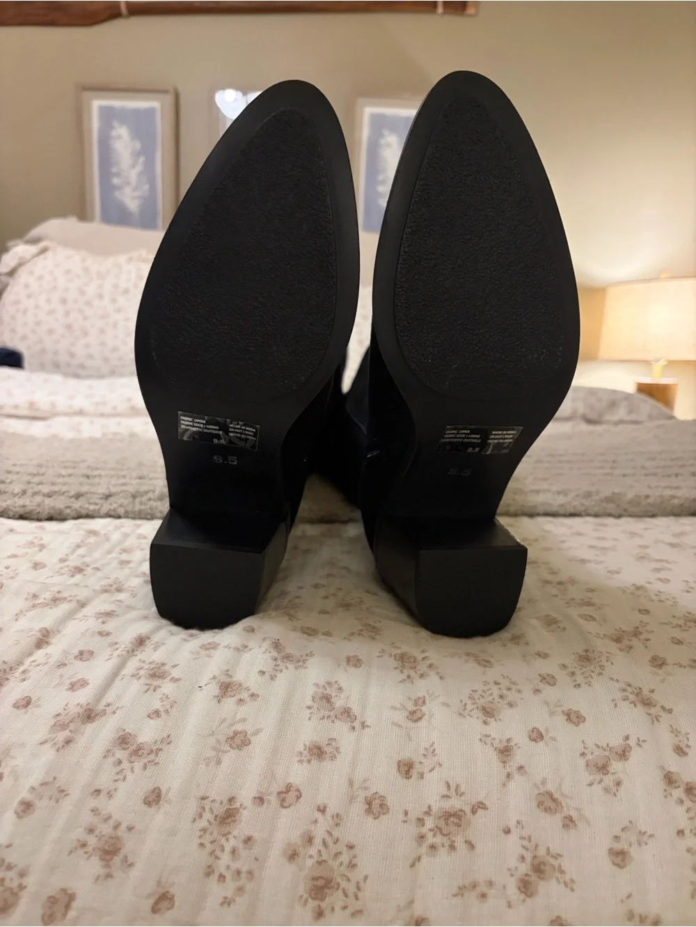 Seychelles Black Over-the-Knee Block Heel Boots